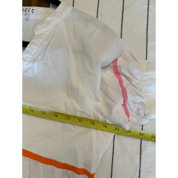 TCEC size large white dress‎ with accent colors - Picture 5 of 6